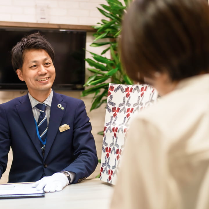 3つのメリット：経験豊富な鑑定士と直接対話できる安心感